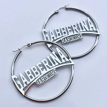 Kolczyki Hakken Hardcore "Gaberrina" – Biżuteria hardcore / gabber | TrueHardcoreStore