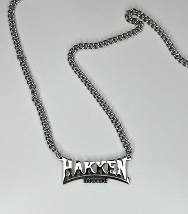 necklace hakken hardcore – front view