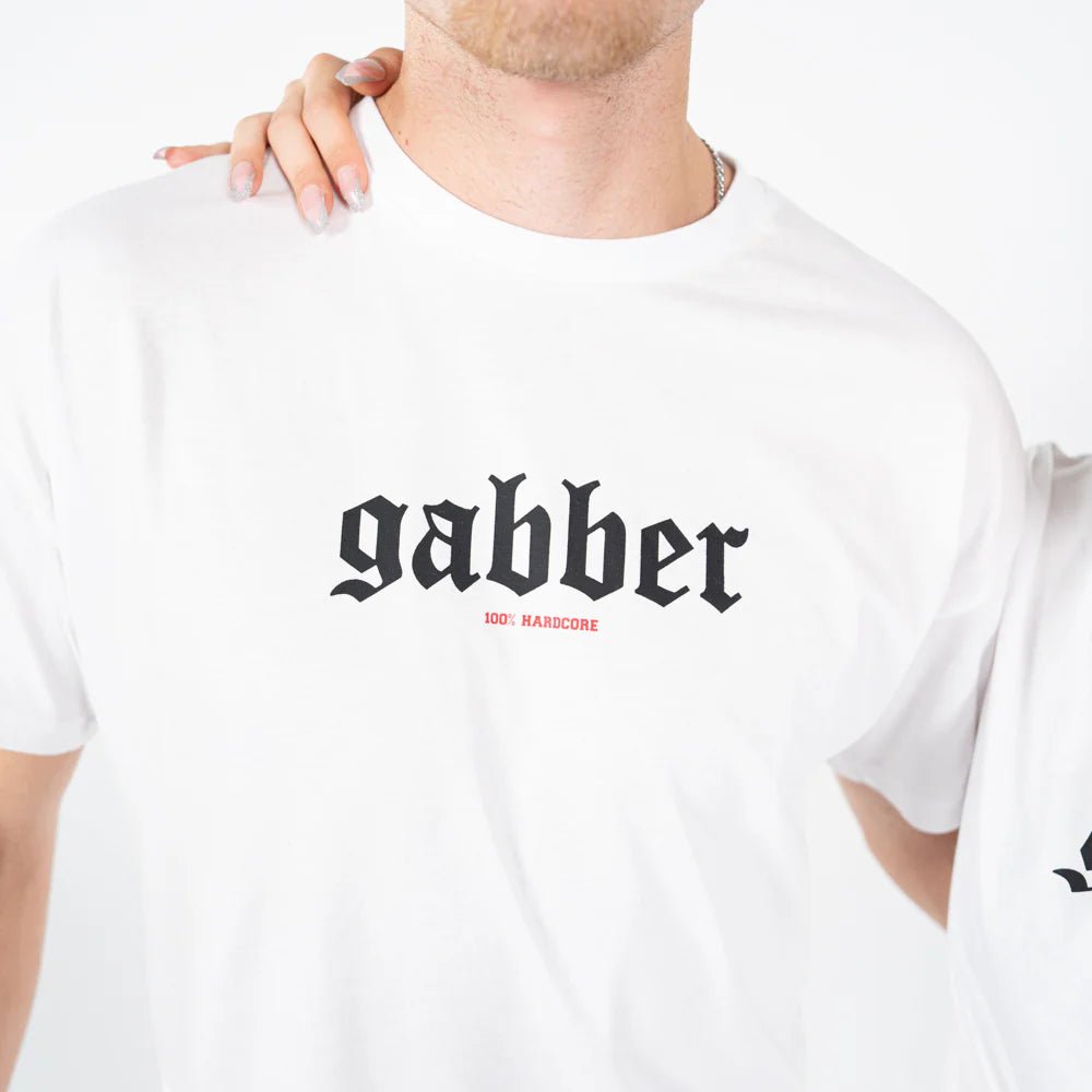 T-shirt 100% Hardcore "Gabber Big Logo" – T-shirt hardcore / gabber | TrueHardcoreStore