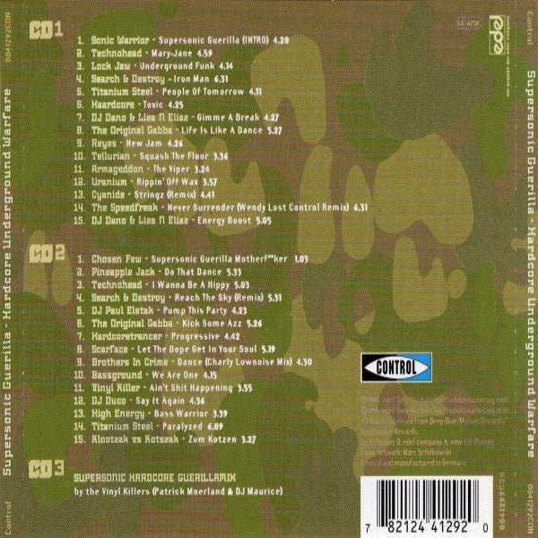 Terrordrome IV – Supersonic Guerilla Hardcore Underground Warfare (2×CD, 1995) – Płyta CD hardcore / gabber | TrueHardcoreStore