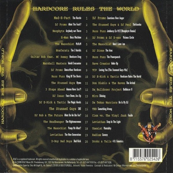 Thunderdome – Hardcore Rules The World (2×CD) – Płyta CD hardcore / gabber | TrueHardcoreStore