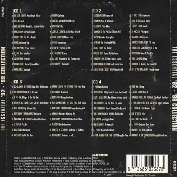 Thunderdome – The Essential ’92–’99 Collection (4×CD, 1999) – Płyta CD hardcore / gabber | TrueHardcoreStore