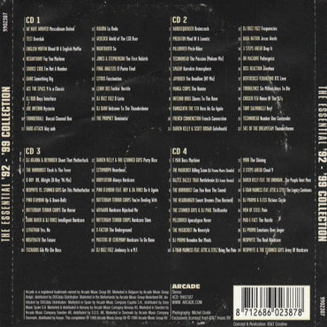 Thunderdome – The Essential ’92–’99 Collection (4×CD, 1999) – Płyta CD hardcore / gabber | TrueHardcoreStore