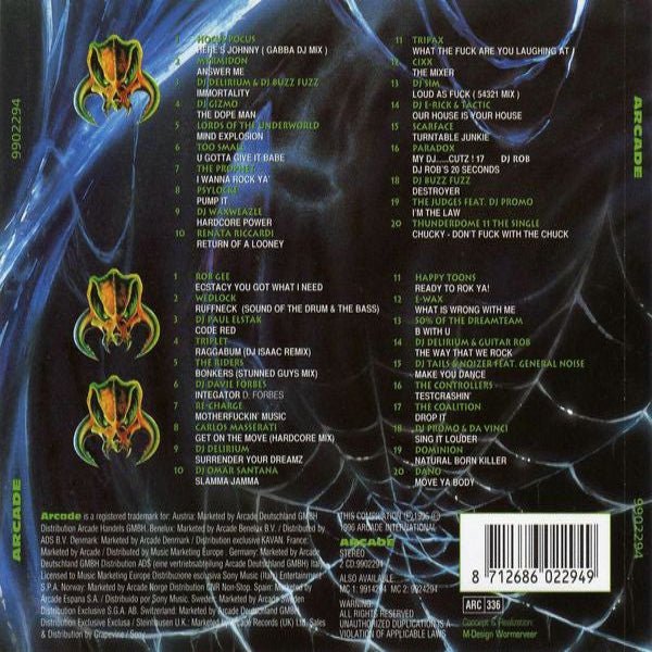Thunderdome XII – Caught In The Web Of Death (2×CD) – Płyta CD hardcore / gabber | TrueHardcoreStore