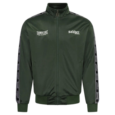 Track Jacket 100% Hardcore „Gabber” – Army Green – Track Jacket hardcore / gabber | TrueHardcoreStore