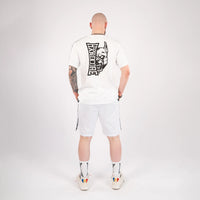 Track Pants Short 100% Hardcore „Essential” White