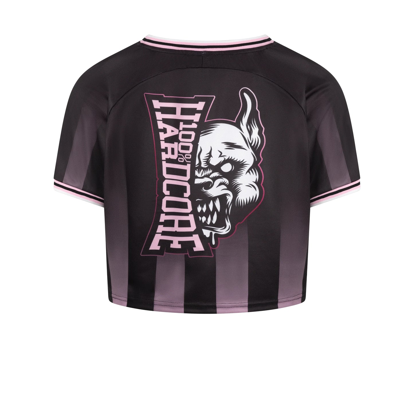 Cropped Soccershirt 100% Hardcore "Script"