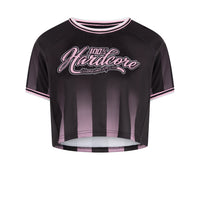 Cropped Soccershirt 100% Hardcore "Script"