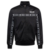 Track Jacket 100% Hardcore Essential – czarna, widok przodu