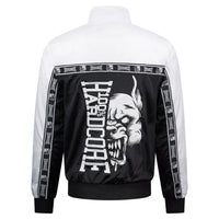 Track Jacket 100% Hardcore Essential – biała, widok tyłu