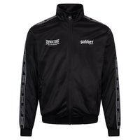 Track Jacket 100% Hardcore Gabber – czarna, widok przodu