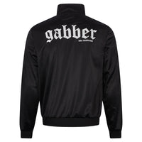 Track Jacket 100% Hardcore Gabber – czarna, widok tyłu