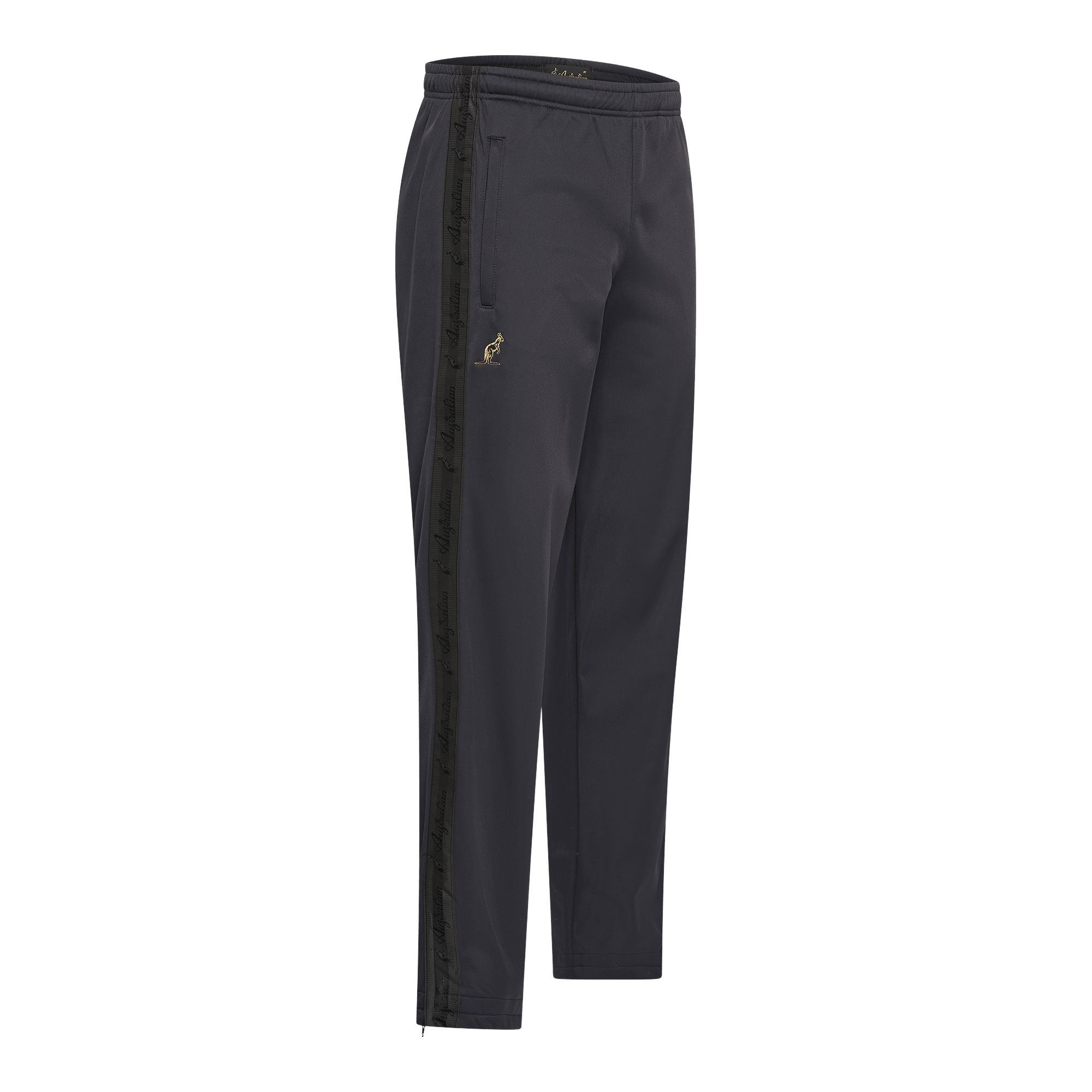 Australian Track Pants Black with Shadow Tape – Track Pants hardcore / gabber | TrueHardcoreStore