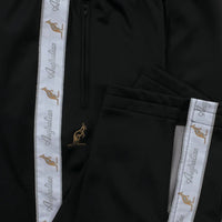 Australian Track Pants Black with White Tape – Track Pants hardcore / gabber | TrueHardcoreStore