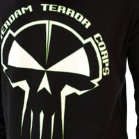Bluza z kapturem Rotterdam Terror Corps „White & Green Edition” – Bluza z kapturem hardcore / gabber | TrueHardcoreStore