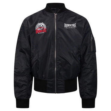 Bomber Jacket 100% Hardcore „Dog” – Kurtka hardcore / gabber | TrueHardcoreStore