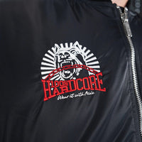 Bomber Jacket 100% Hardcore „Dog” – Kurtka hardcore / gabber | TrueHardcoreStore