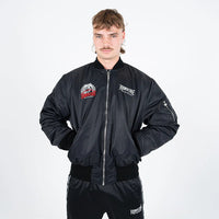 Bomber Jacket 100% Hardcore „Dog” – Kurtka hardcore / gabber | TrueHardcoreStore