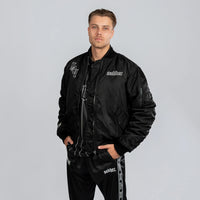 Bomber Jacket 100% Hardcore „Gabber Striped” – Kurtka hardcore / gabber | TrueHardcoreStore