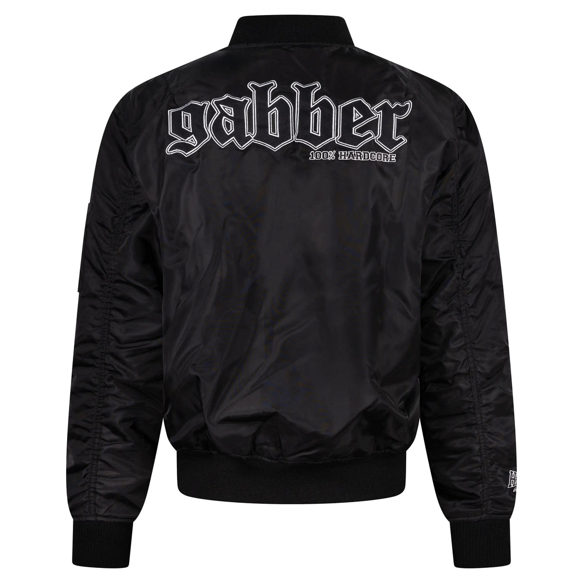 Bomber Jacket 100% Hardcore „Gabber Striped” – Kurtka hardcore / gabber | TrueHardcoreStore