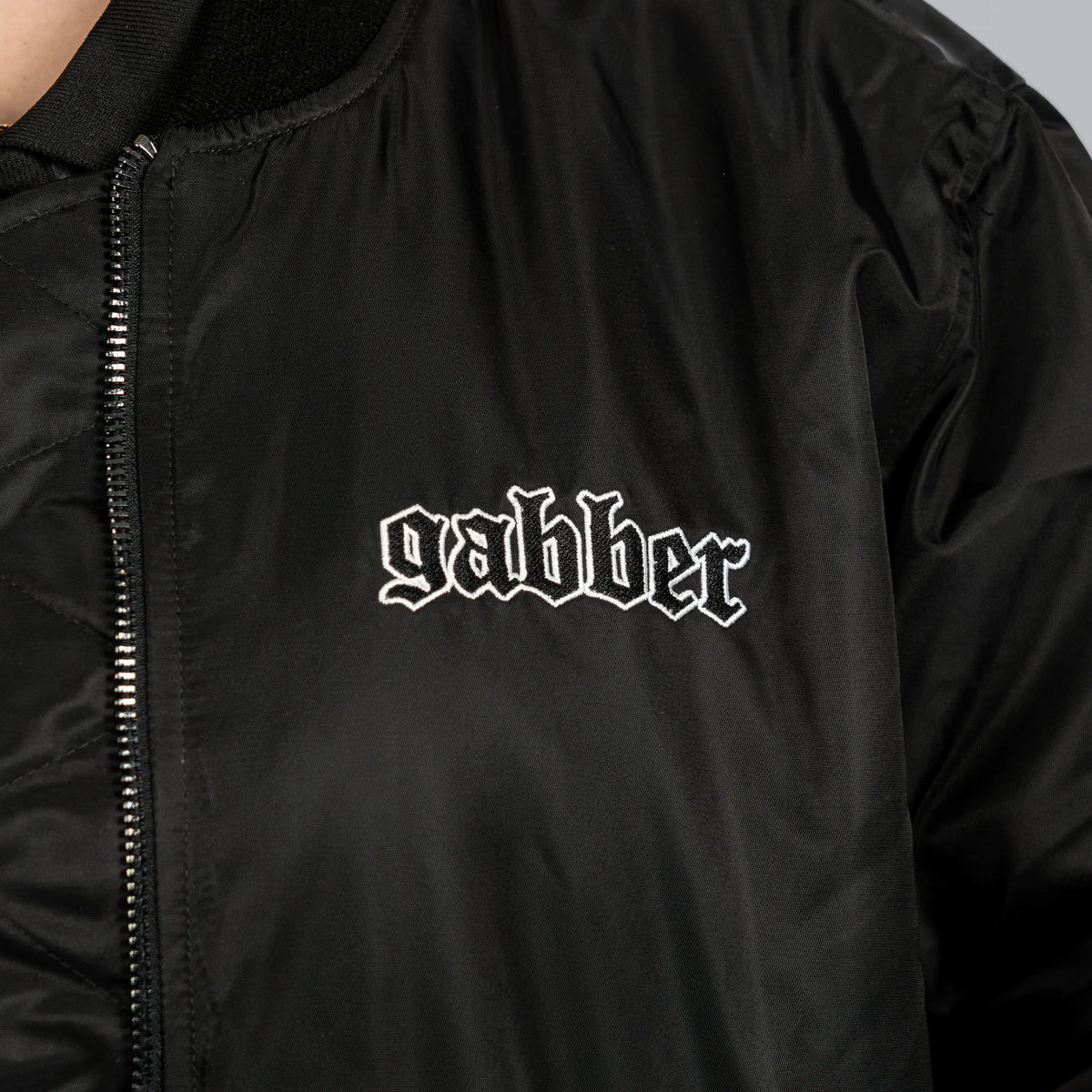 Bomber Jacket 100% Hardcore „Gabber Striped” – Kurtka hardcore / gabber | TrueHardcoreStore