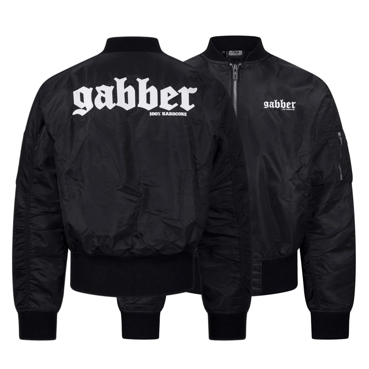 Bomber Jacket 100% Hardcore „Gabber” – Kurtka hardcore / gabber | TrueHardcoreStore