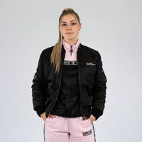 Bomber Jacket 100% Hardcore Pink „Branded Rage” – Kurtka hardcore / gabber | TrueHardcoreStore