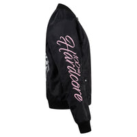 Bomber Jacket 100% Hardcore Pink „Branded Rage” – Kurtka hardcore / gabber | TrueHardcoreStore