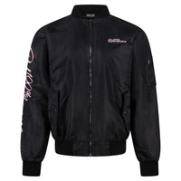 Bomber Jacket 100% Hardcore Pink „Branded Rage” – Kurtka hardcore / gabber | TrueHardcoreStore