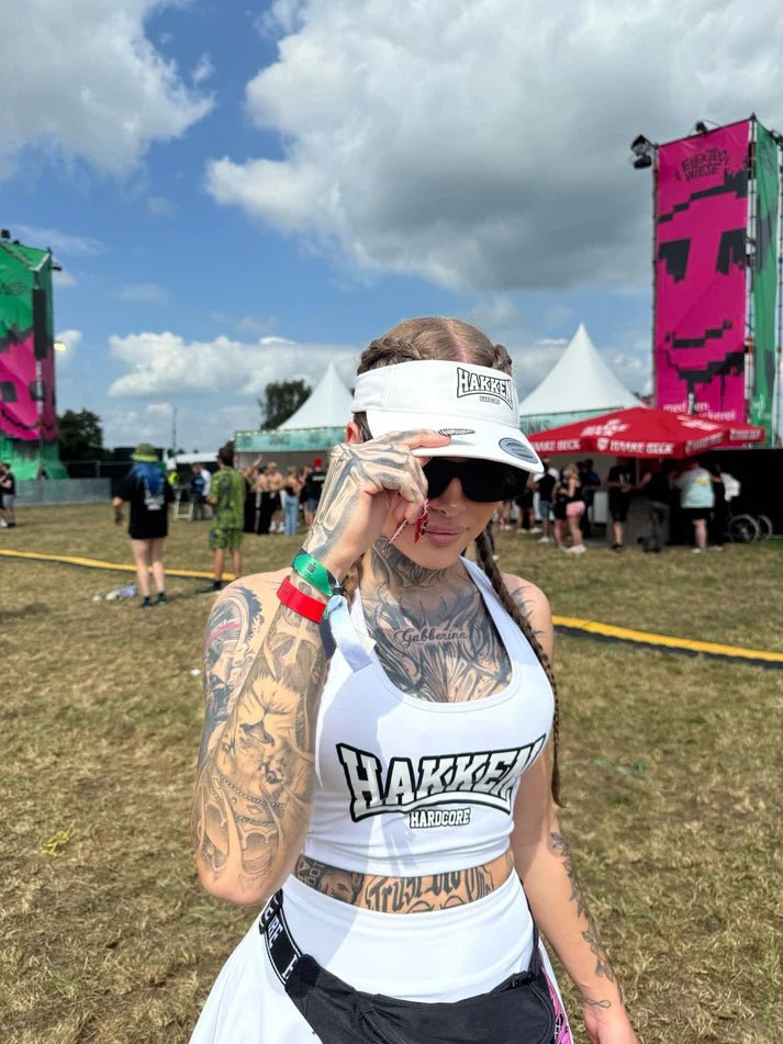 Czapka z daszkiem Hakken Hardcore - White – Cap hardcore / gabber | TrueHardcoreStore