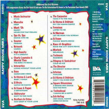 DJ Gizmo – Happy House Miks (CD, 1995) – Płyta CD hardcore / gabber | TrueHardcoreStore