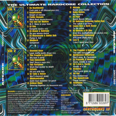 Earthquake III (The Ultimate Hardcore Collection) (2×CD, 1995) – Płyta CD hardcore / gabber | TrueHardcoreStore