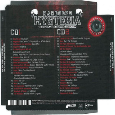 Hardcore Hysteria Vol.2 (2×CD, 2012) – Płyta CD hardcore / gabber | TrueHardcoreStore