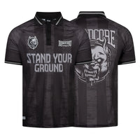 Soccershirt 100% Hardcore ‘Stand Your Ground’ – widok przodu