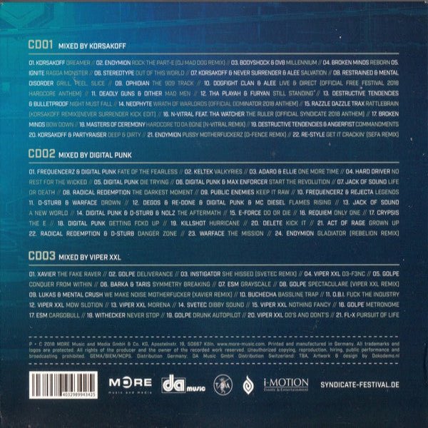 Korsakoff / Digital Punk / Viper XXL / Syndicate Ambassadors – In Harder Styles (2×CD, 2018) – Płyta CD hardcore / gabber | TrueHardcoreStore