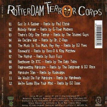 Rotterdam Terror Corps – The Remix Album (CD, 1998) – Płyta CD hardcore / gabber | TrueHardcoreStore