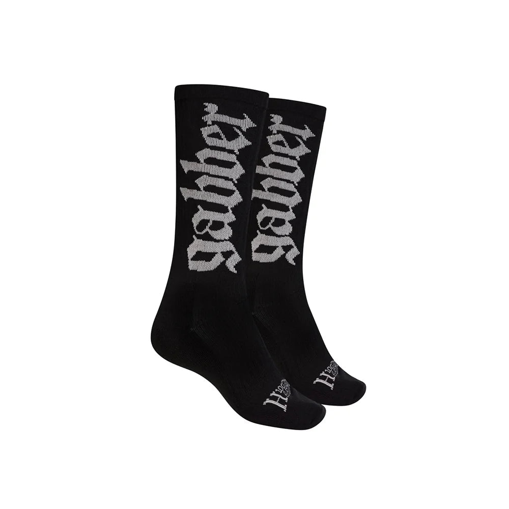 Skarpety 100% Hardcore Sport Socks Gabber – Czarne – Skarpety hardcore / gabber | TrueHardcoreStore