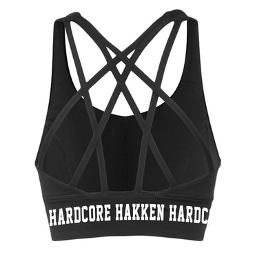 hakken hardcore deluxe top black – material close-up