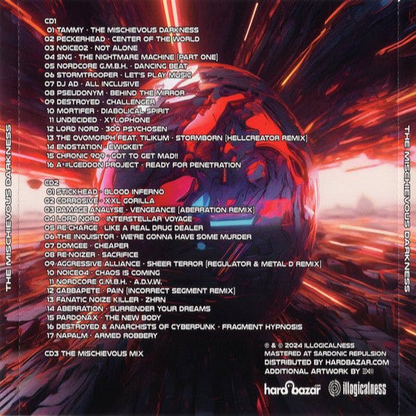 Strictly Early II – The Mischievous Darkness (2×CD, 2024) – Płyta CD hardcore / gabber | TrueHardcoreStore