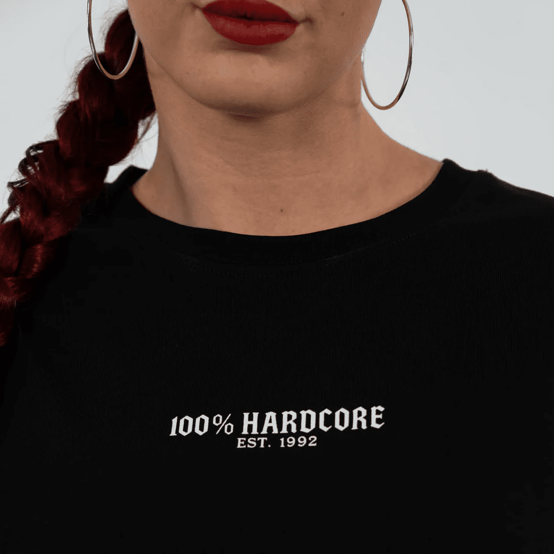 T-shirt 100% Hardcore „Alpha Instinct” Oversized – T-shirt hardcore / gabber | TrueHardcoreStore