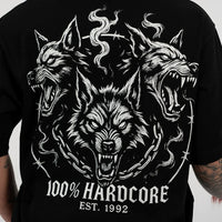 T-shirt 100% Hardcore „Alpha Instinct” Oversized – T-shirt hardcore / gabber | TrueHardcoreStore