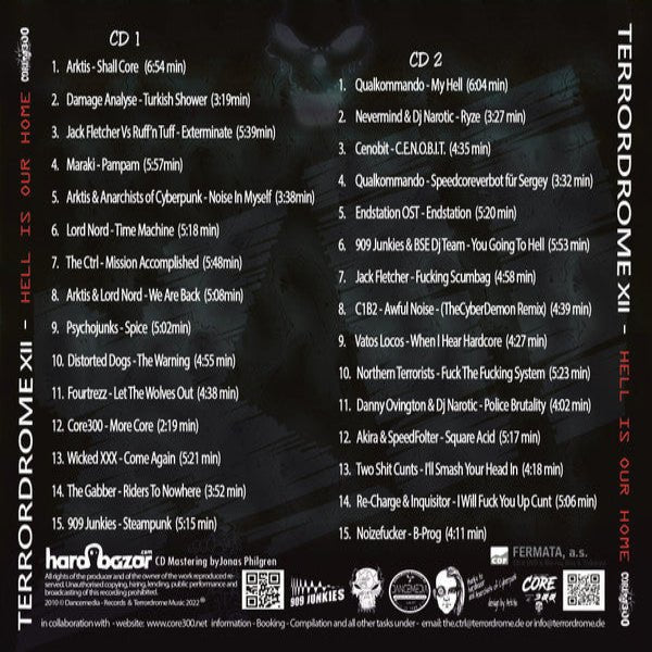 Terrordrome XII – Hell Is Our Home (2×CD, 2022) – Płyta CD hardcore / gabber | TrueHardcoreStore