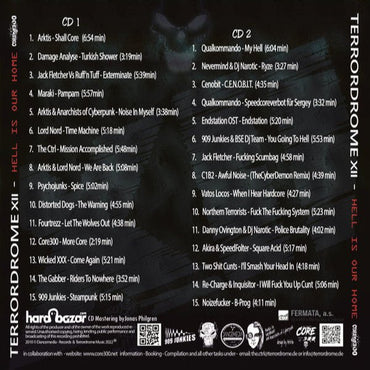 Terrordrome XII – Hell Is Our Home (2×CD, 2022) – Płyta CD hardcore / gabber | TrueHardcoreStore