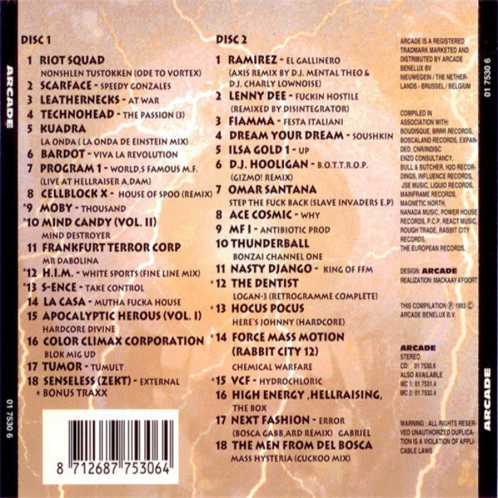 Thunderdome III – The Nightmare Is Back! (2×CD) – Płyta CD hardcore / gabber | TrueHardcoreStore