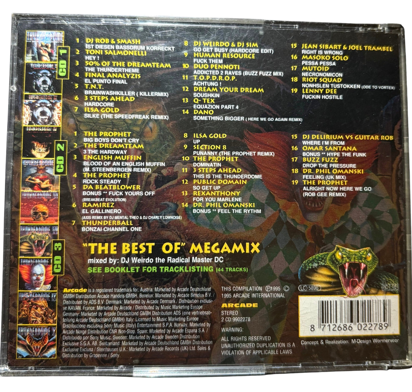 Thunderdome – The Best Of (3×CD) – Płyta CD hardcore / gabber | TrueHardcoreStore