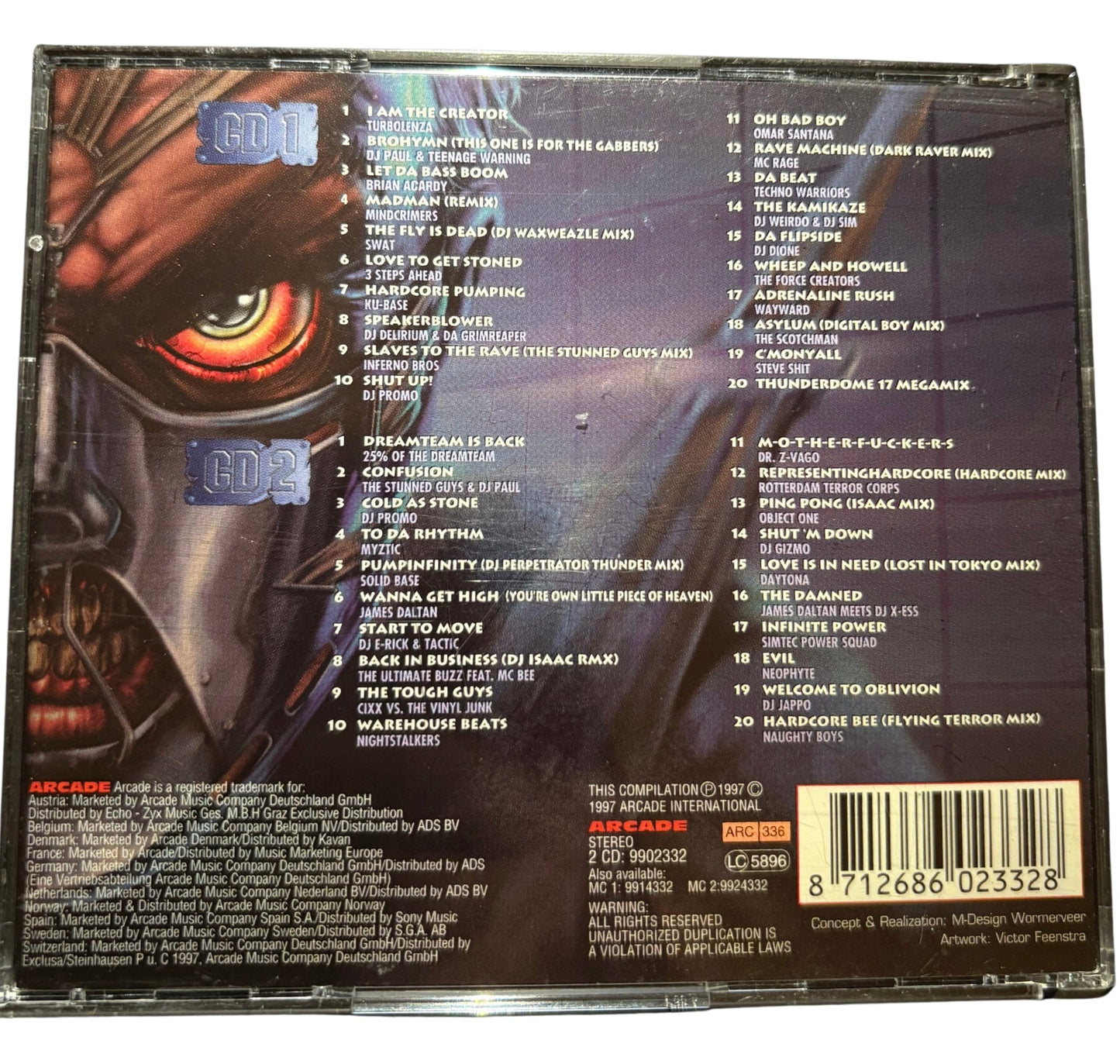 Thunderdome XVIII – Psycho Silence (2×CD) – Płyta CD hardcore / gabber | TrueHardcoreStore