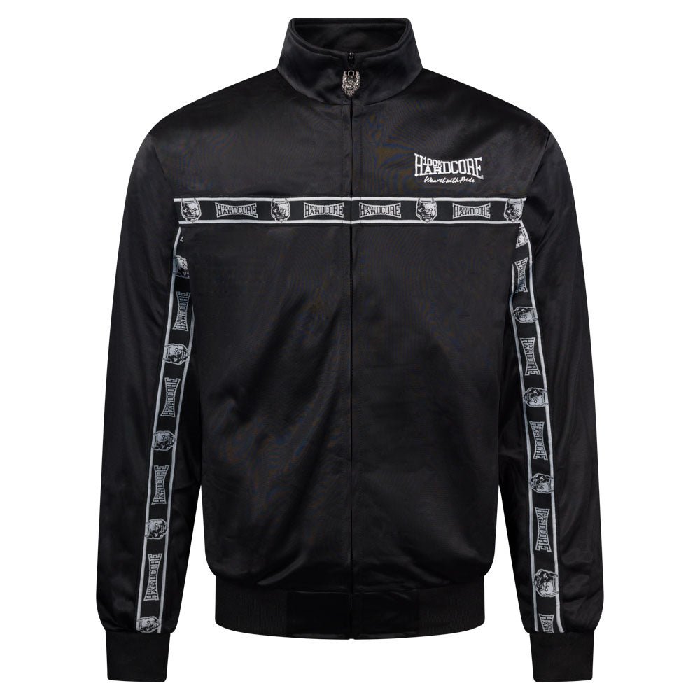 Track Jacket 100% Hardcore „Essential” – Black – Track Jacket hardcore / gabber | TrueHardcoreStore