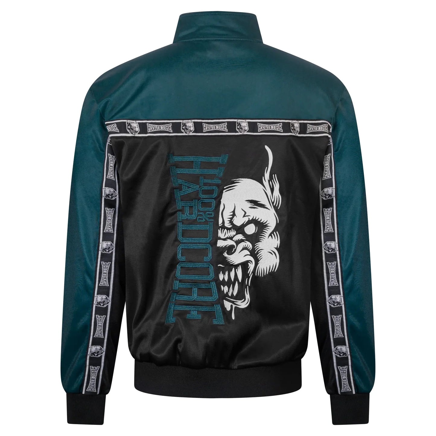 Track Jacket 100% Hardcore „Essential” Teal – Track Jacket hardcore / gabber | TrueHardcoreStore