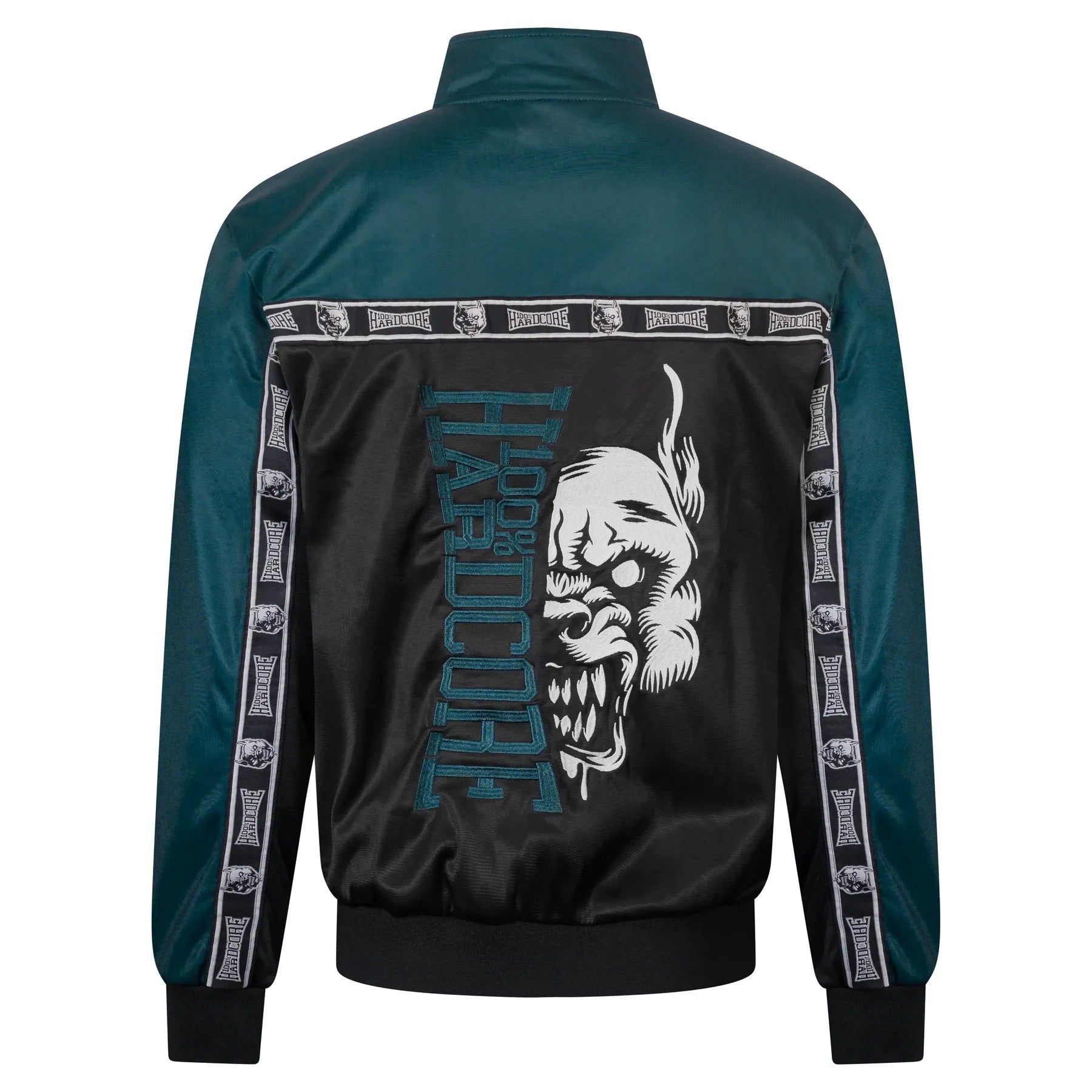 Track Jacket 100% Hardcore „Essential” Teal – Track Jacket hardcore / gabber | TrueHardcoreStore