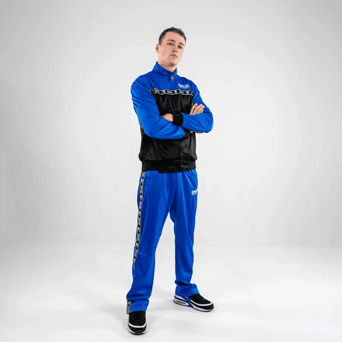 Track Pants 100% Hardcore „Essential” – Cobalt Blue – Track Pants hardcore / gabber | TrueHardcoreStore